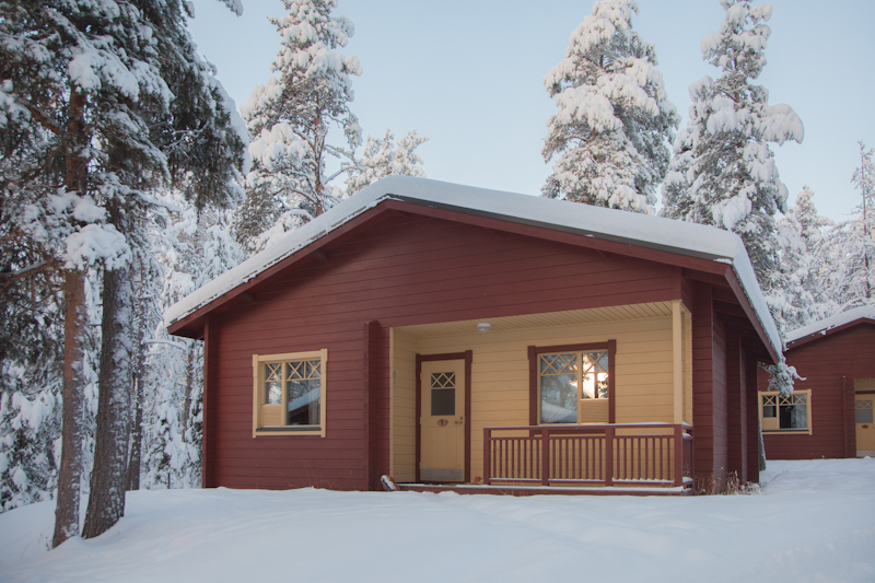 Sauna Cabin exterior at Torassieppi